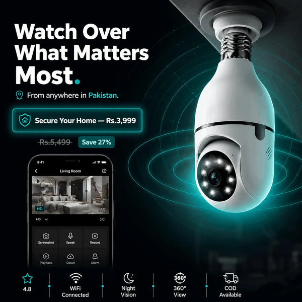 CCTV Wifi Night Vision 360 Camera