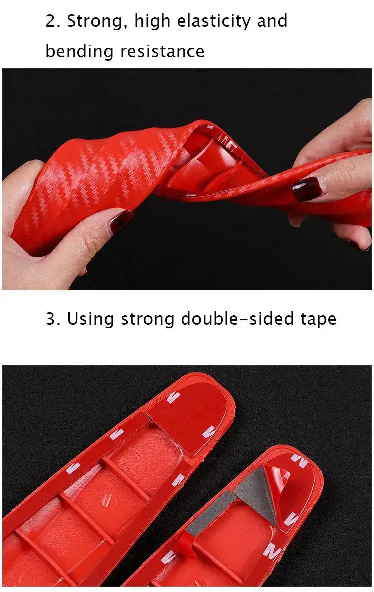 Car Front Rear Bumper Corner Protector (Pack Of 4)