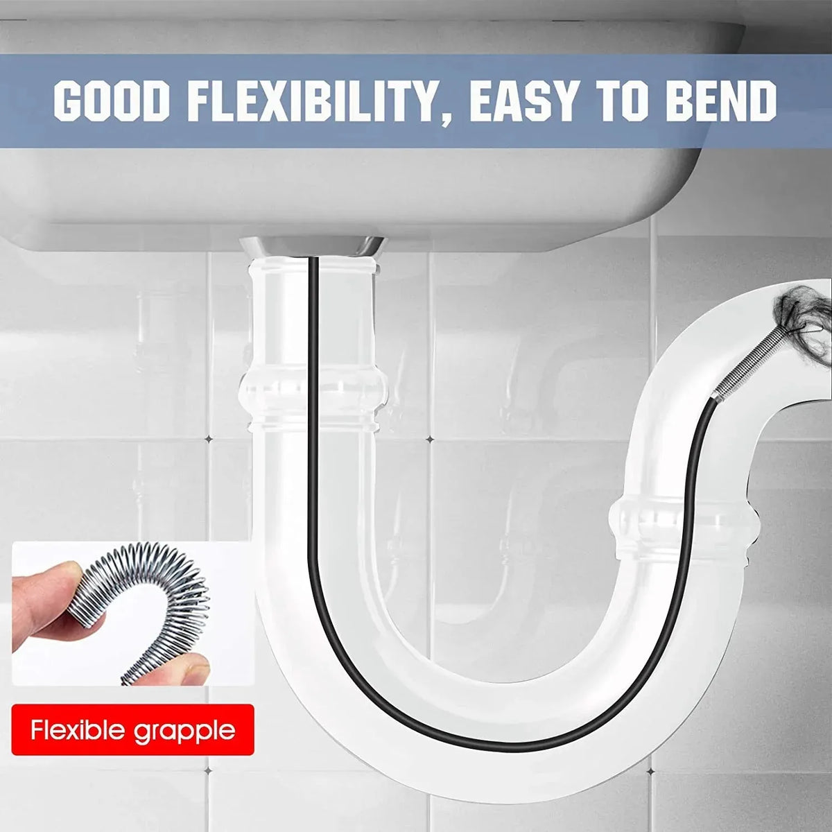 Sink Drain Cleaning Wire ( Buy 1 Get 1 Free )