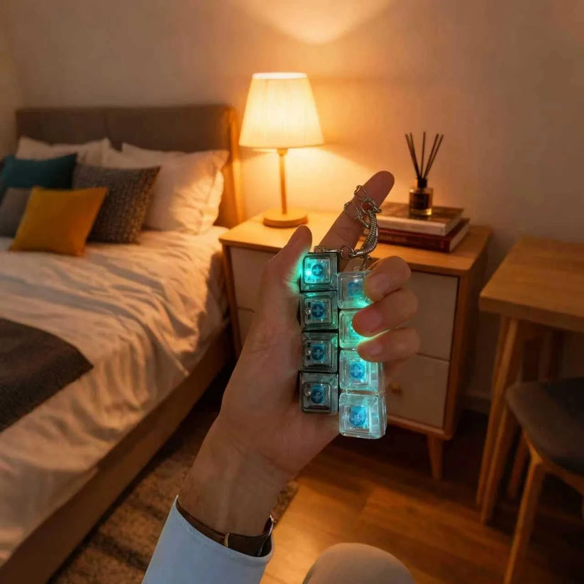 Stress Relief Keyboard Fidget Keychain