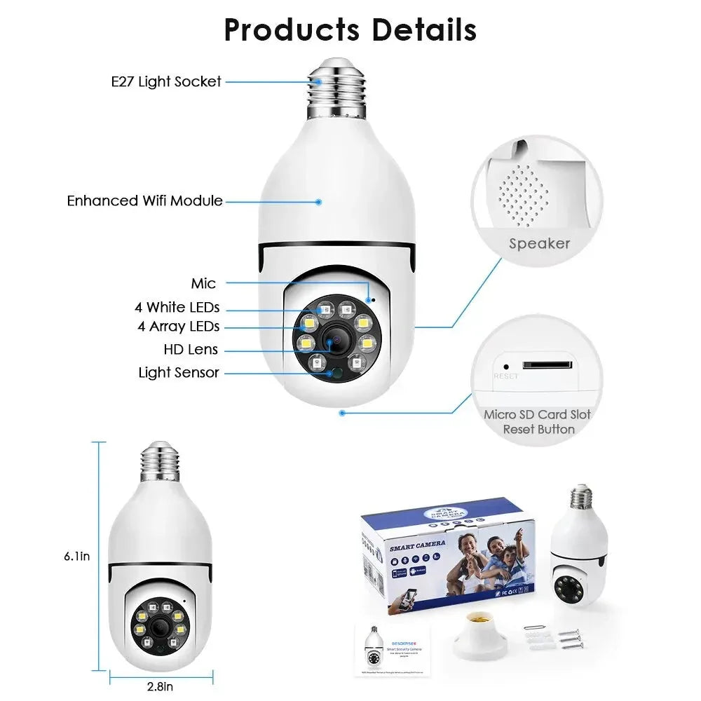 CCTV Wifi Night Vision 360 Camera