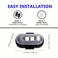 Interior Car Lights 7 Colors LED  (Pack of 2)