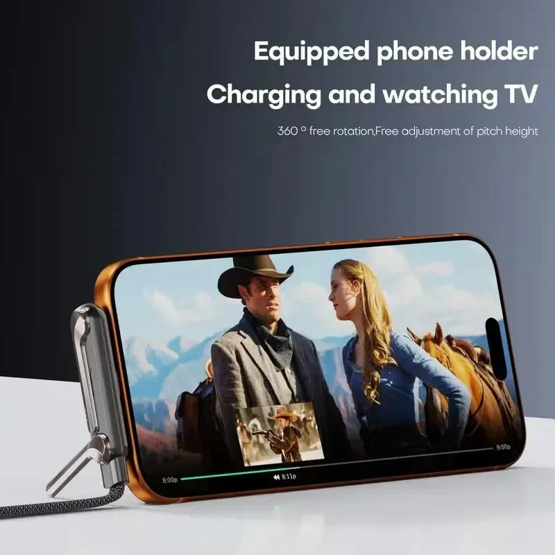 2 In 1 Type C Fast Charging Cable+Mobile Stand (240W)