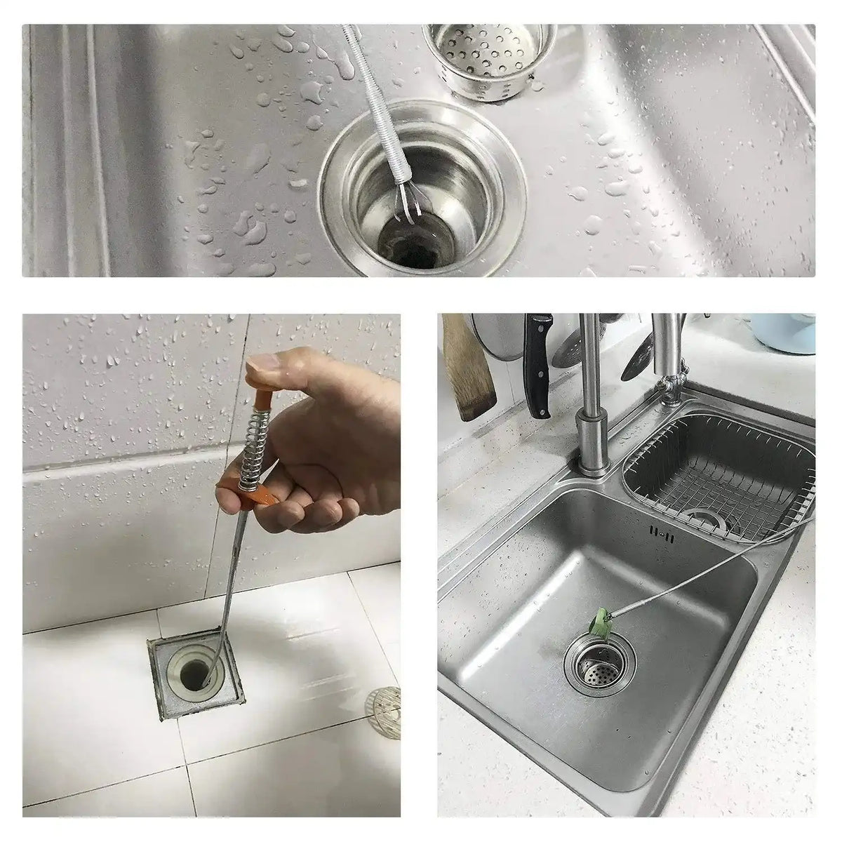 Sink Drain Cleaning Wire ( Buy 1 Get 1 Free )
