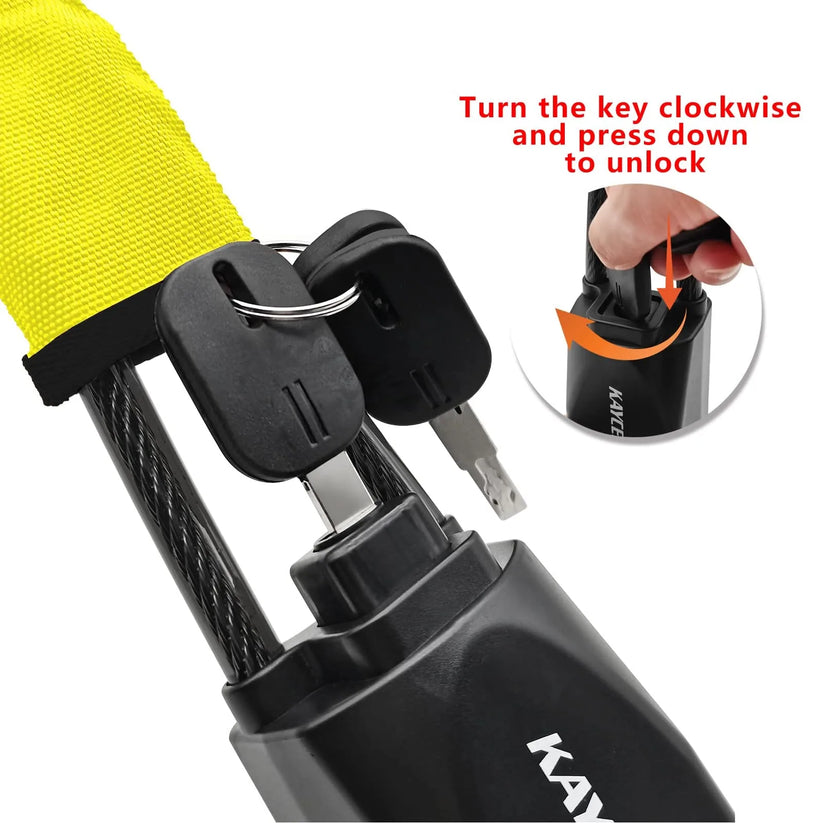 Car Seat Belt Steering Wheel Anti-Theft Locking Device