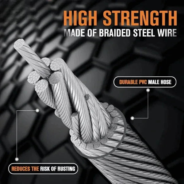 Car Seat Belt Steering Wheel Anti-Theft Locking Device