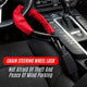Car Seat Belt Steering Wheel Anti-Theft Locking Device