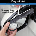 2-in-1 Car Side Mirror Rain Visor with Blind Spot Mirror
