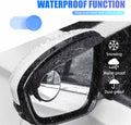 2-in-1 Car Side Mirror Rain Visor with Blind Spot Mirror