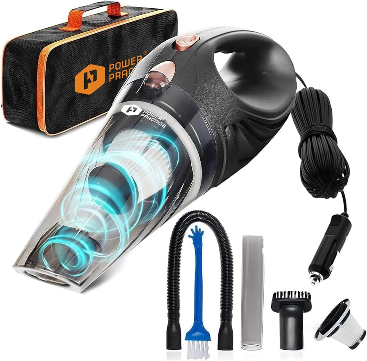Powerful Car Vacuum Cleaner Portable