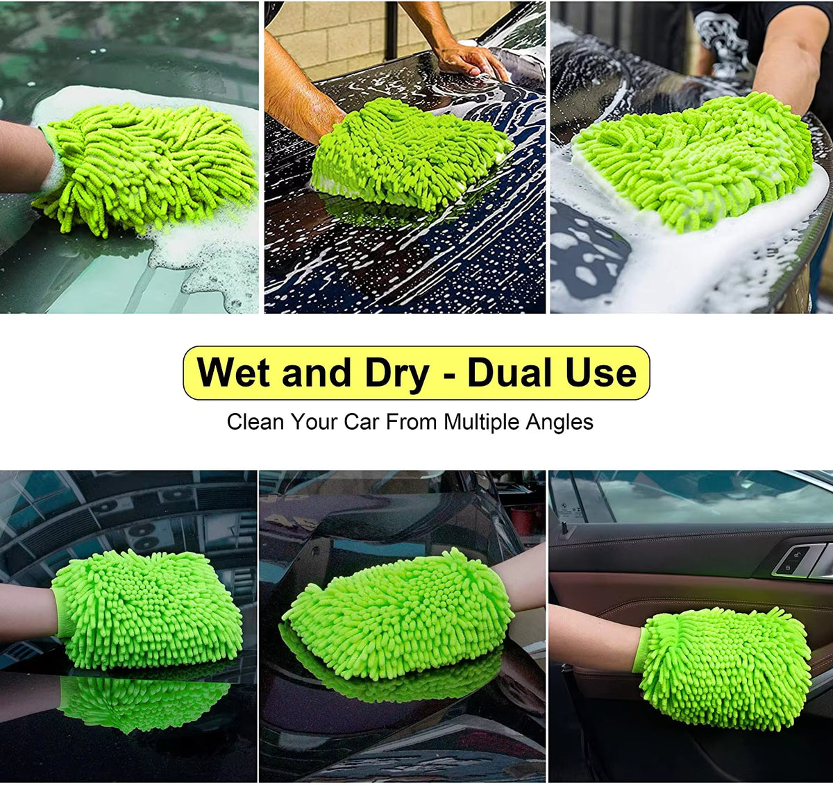 Microfiber Car Cleaning gloves