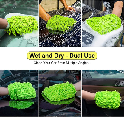 Microfiber Car Cleaning gloves