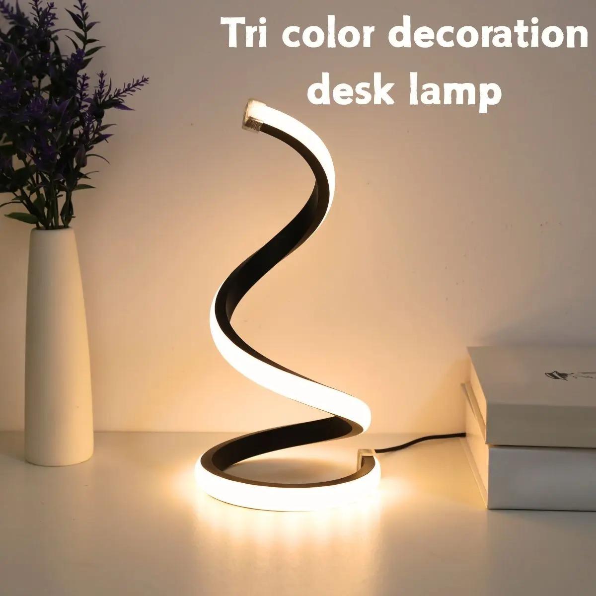 Tri Colour Decoration Desk Lamp