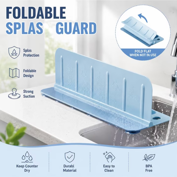 Foldable Sink Splash Guard