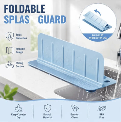Foldable Sink Splash Guard