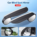 2-in-1 Car Side Mirror Rain Visor with Blind Spot Mirror