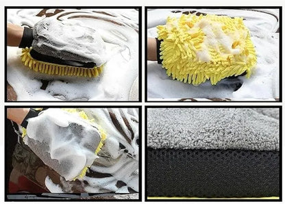 Microfiber Car Cleaning gloves