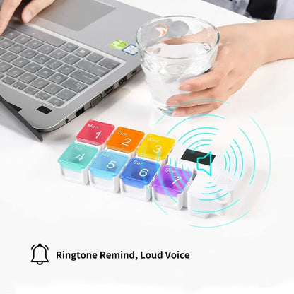 Alarm Medicine Pill Box Organizer