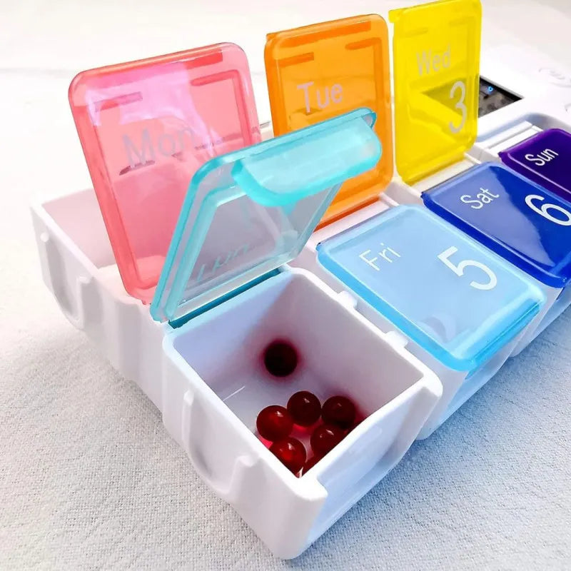 Alarm Medicine Pill Box Organizer