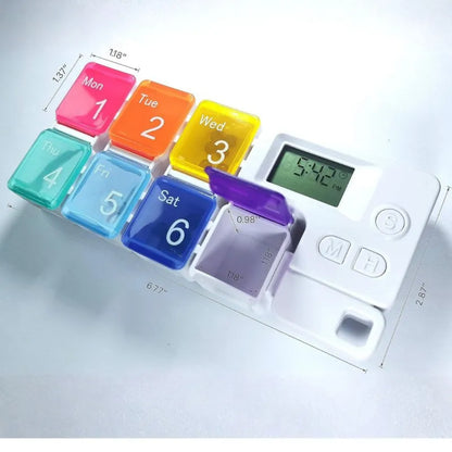 Alarm Medicine Pill Box Organizer