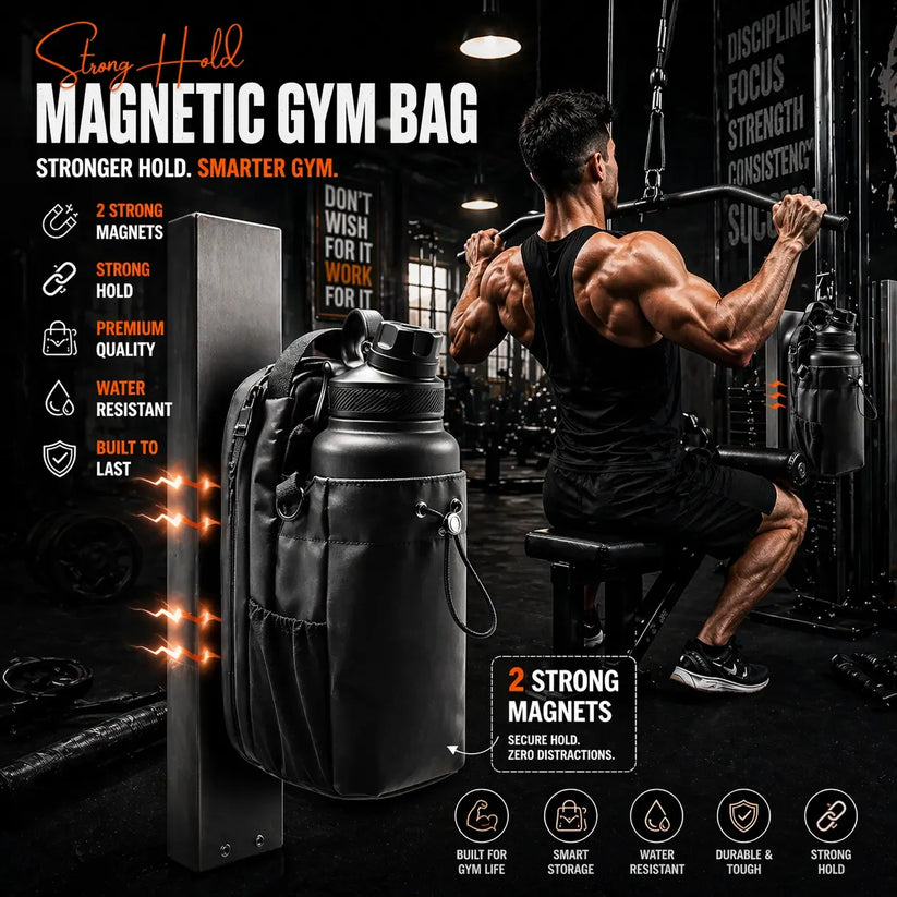 Magnetic Gym & Sports Sling Bag