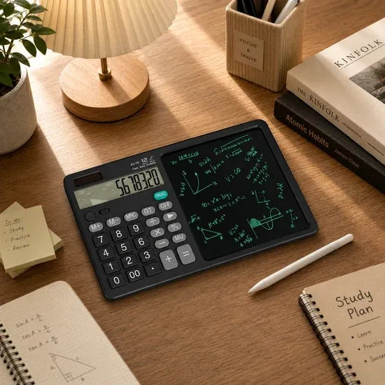 2-in-1 Calculator with LCD