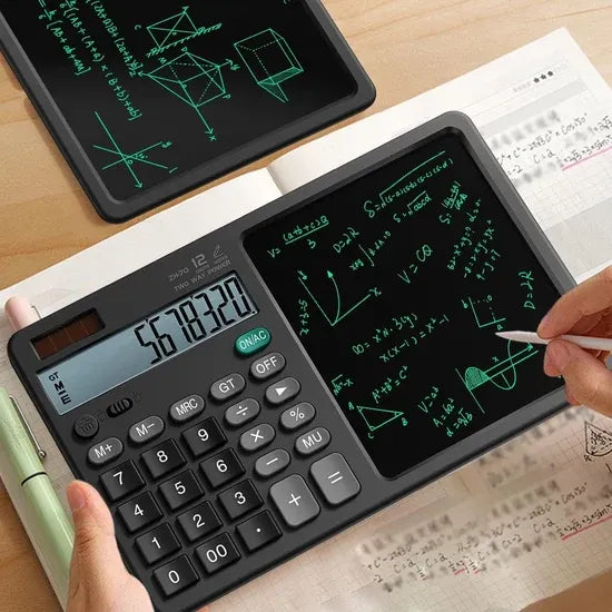 2-in-1 Calculator with LCD