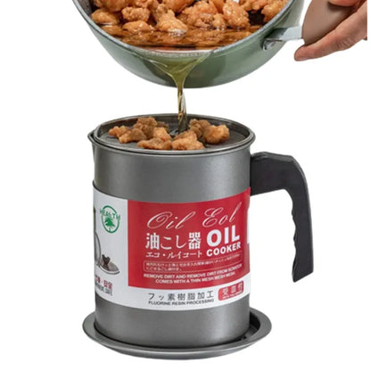 Large Capacity Stainless Steel Oil Filter Pot