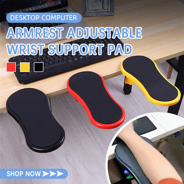 Adjustable Desk Armrest Support