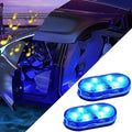 7 Colors LED Interior Car Lights  (Pack of 2)
