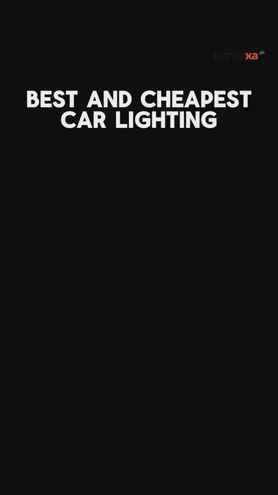 7 Colors LED Interior Car Lights  (Pack of 2) video preview