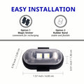 7 Colors LED Interior Car Lights  (Pack of 2)