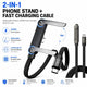 2 In 1 Type C Fast Charging Cable+Mobile Stand (240W)