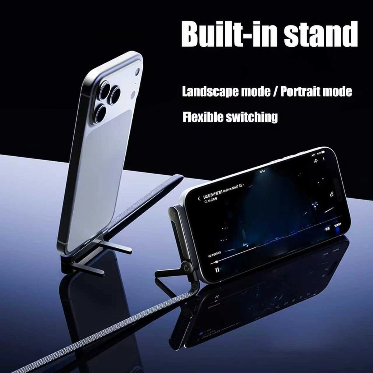 2 In 1 Type C Fast Charging Cable+Mobile Stand (240W)