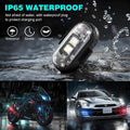 7 Colors LED Interior Car Lights  (Pack of 2)